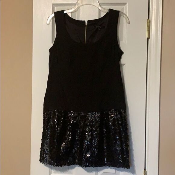 Nanette Lepore  sequin silk drop waist dress 4 - Picture 7 of 10